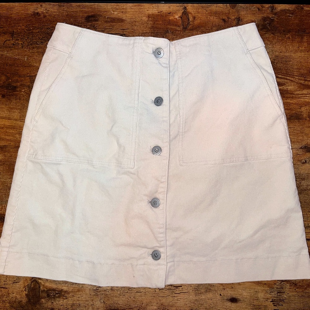 Cream Skirt